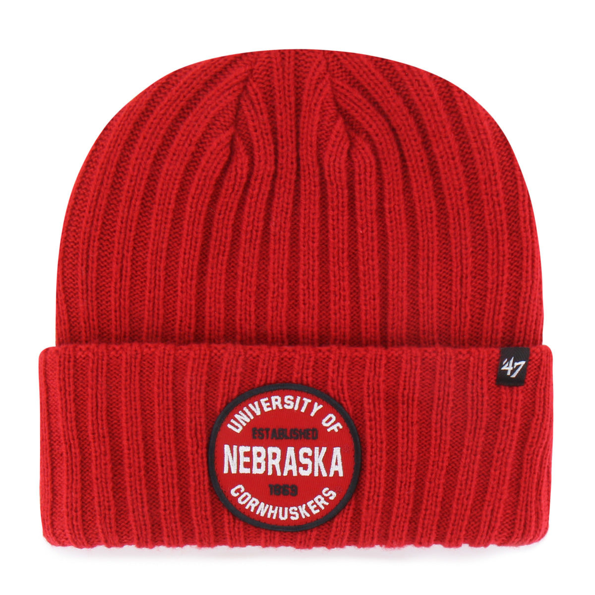 Nebraska Cornhuskers Ribbed Snowdrift '47 Cuff Knit