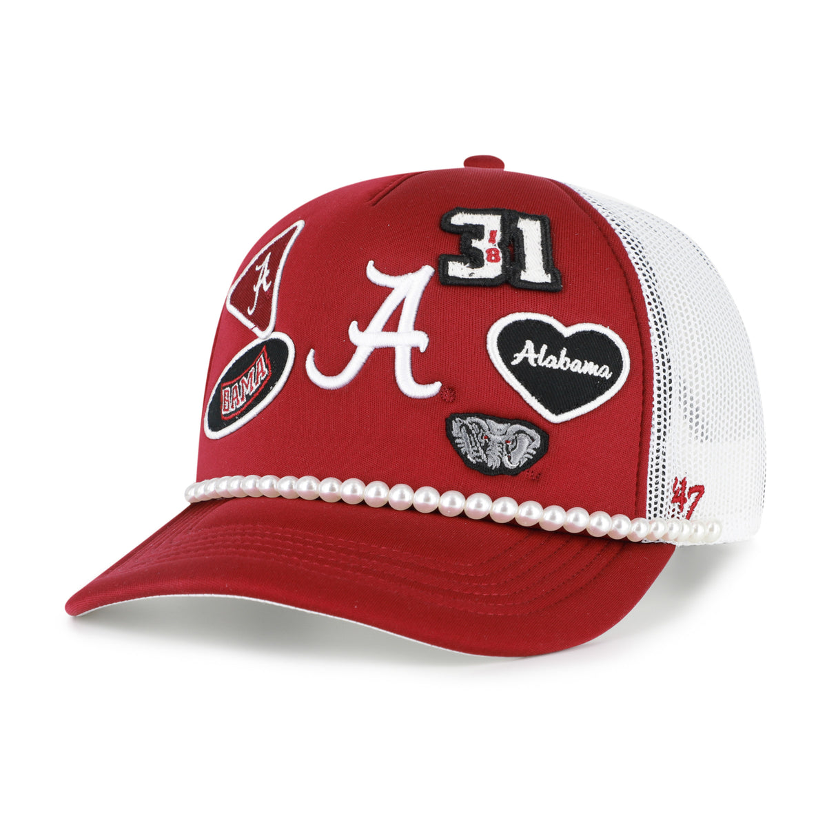 ALABAMA CRIMSON TIDE RALLY ON '47 HITCH FM FOAM FRONT