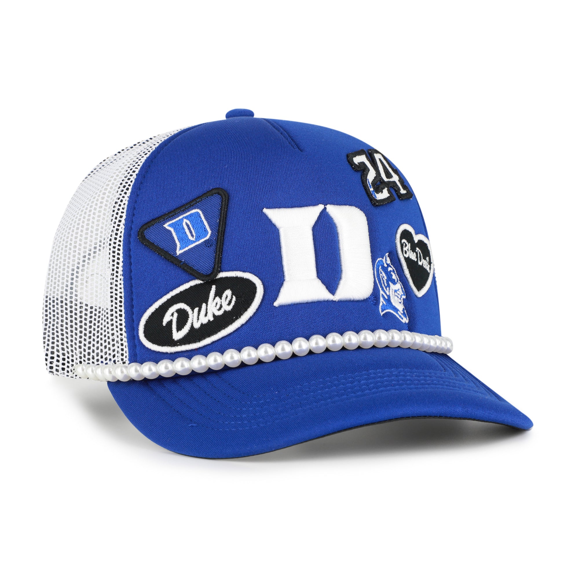 DUKE BLUE DEVILS RALLY ON '47 HITCH FM FOAM FRONT