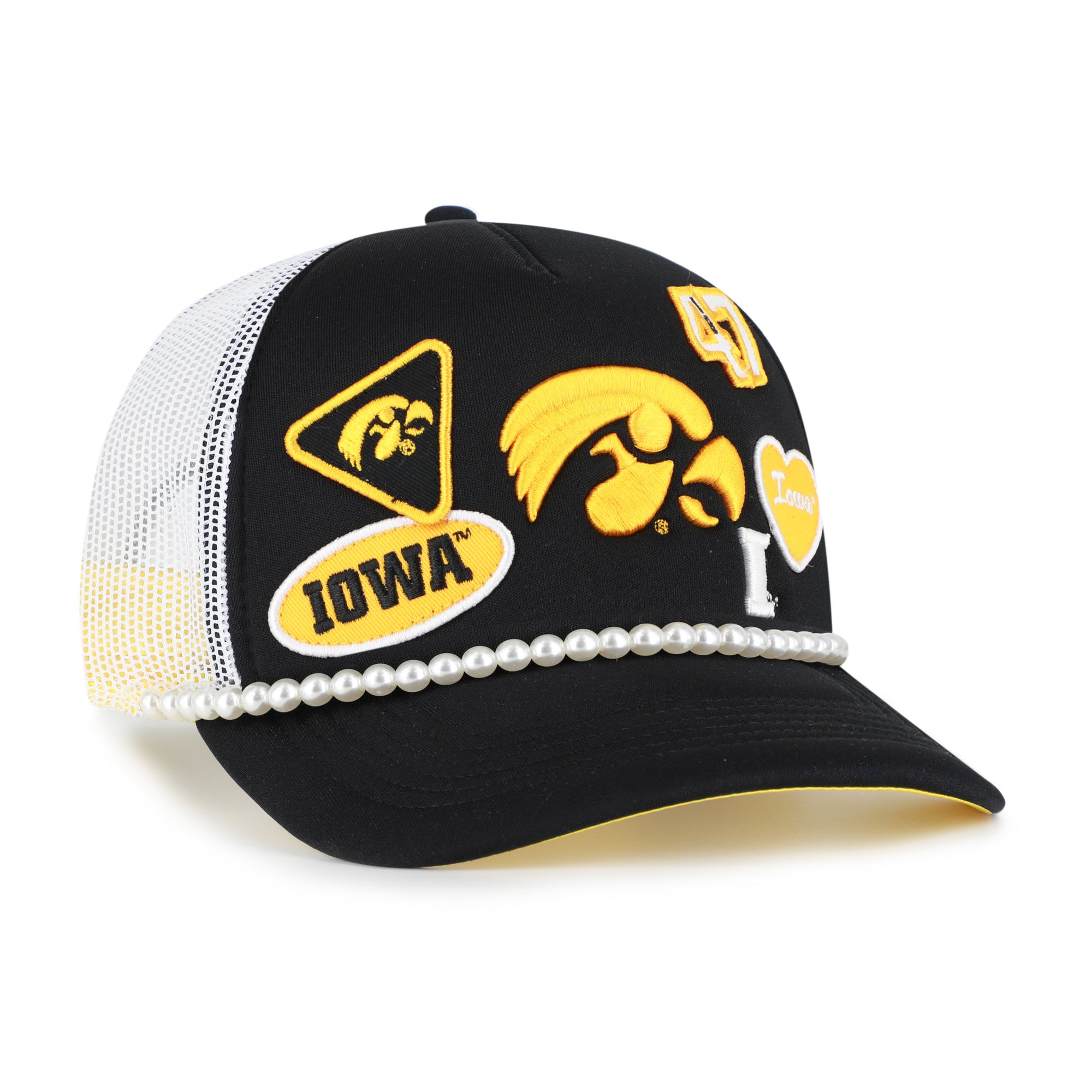 IOWA HAWKEYES RALLY ON '47 HITCH FM FOAM FRONT