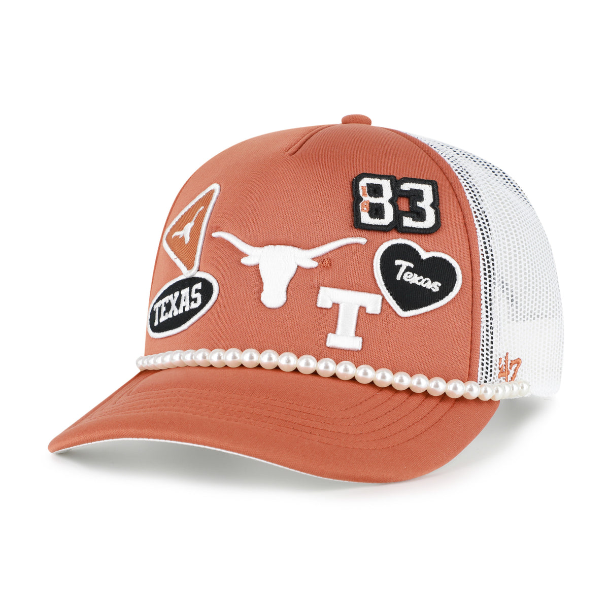 TEXAS LONGHORNS RALLY ON '47 HITCH FM FOAM FRONT