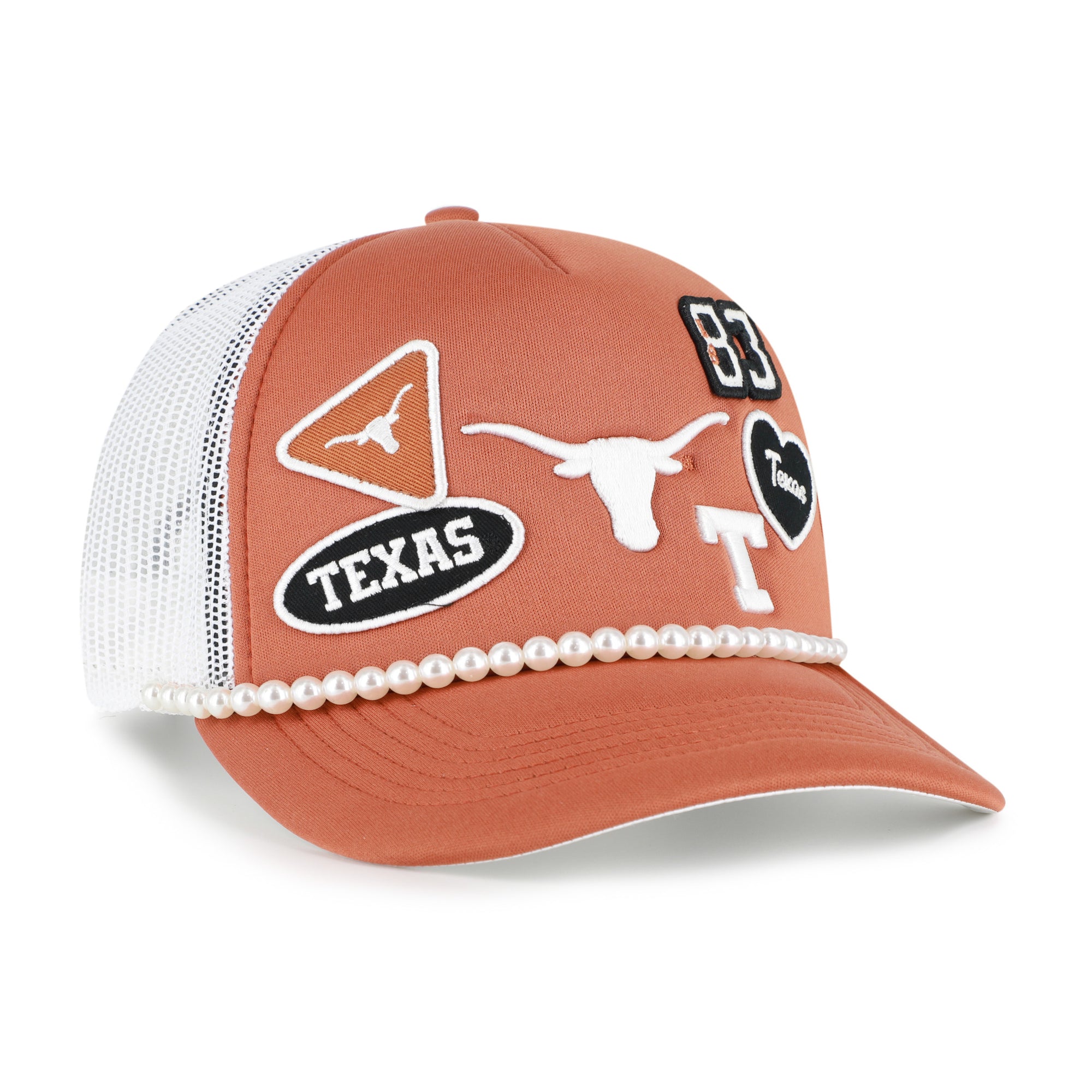 TEXAS LONGHORNS RALLY ON '47 HITCH FM FOAM FRONT