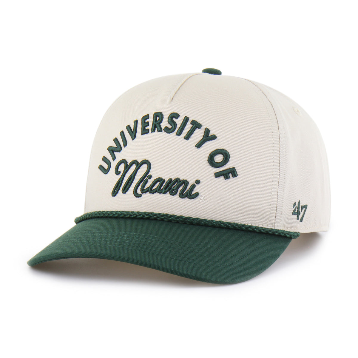 MIAMI HURRICANES ROPE SCRIPT '47 HITCH RF RELAXED FIT