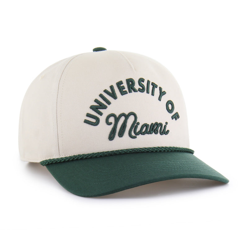 MIAMI HURRICANES ROPE SCRIPT '47 HITCH RF RELAXED FIT