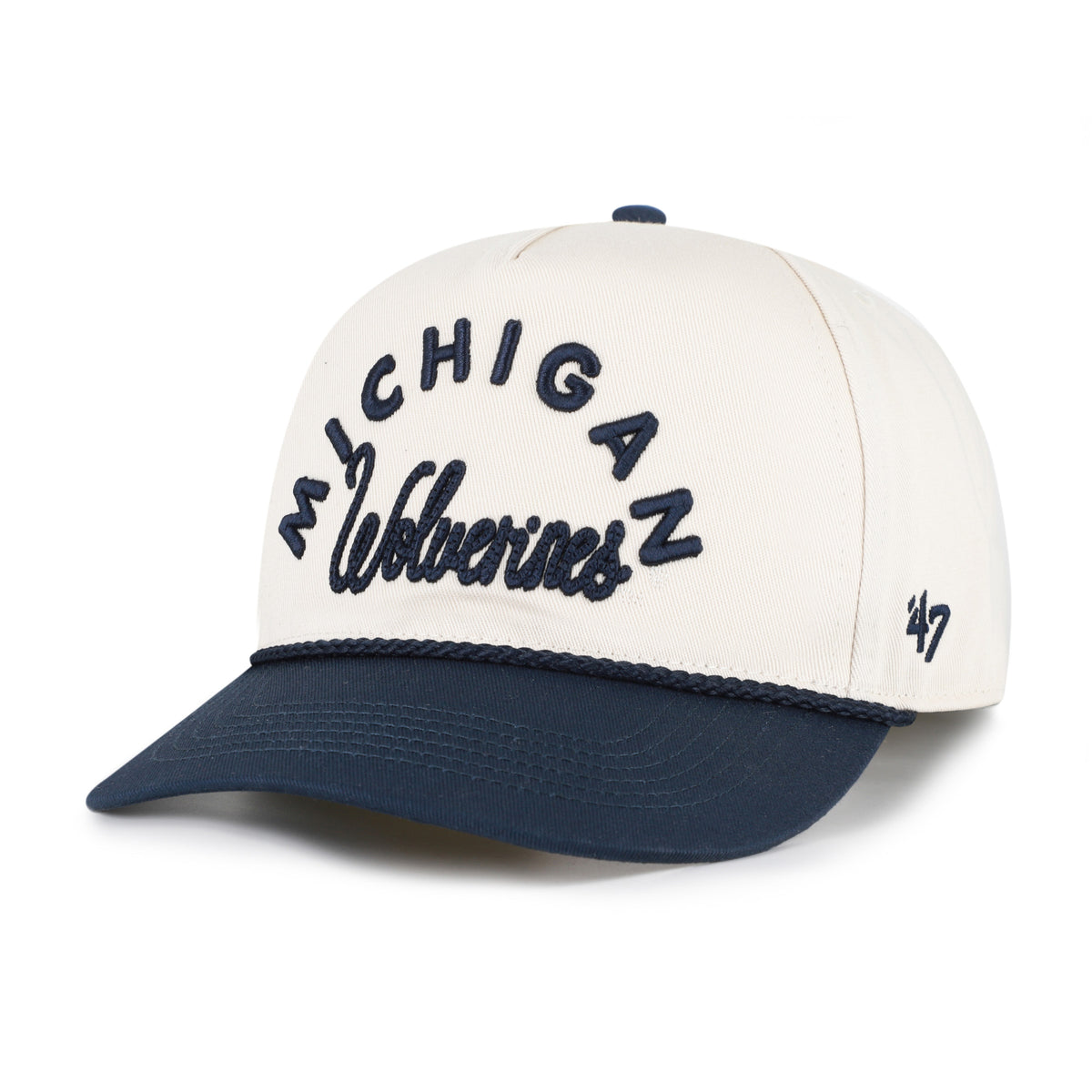 Michigan Wolverines Rope Script '47 Hitch RF Relaxed Fit