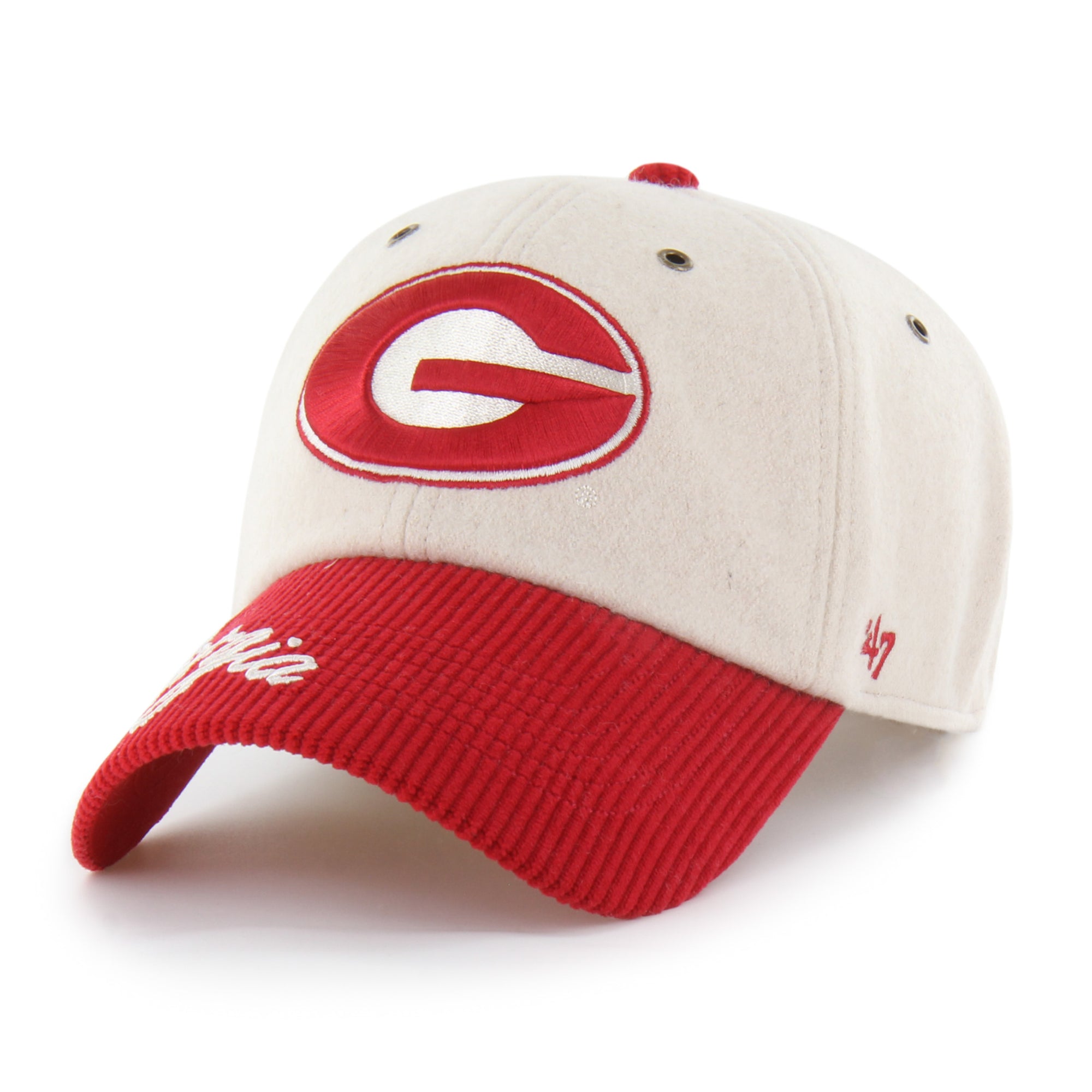 Georgia Bulldogs Rope Script Two Tone '47 WOMEN'S Clean Up
