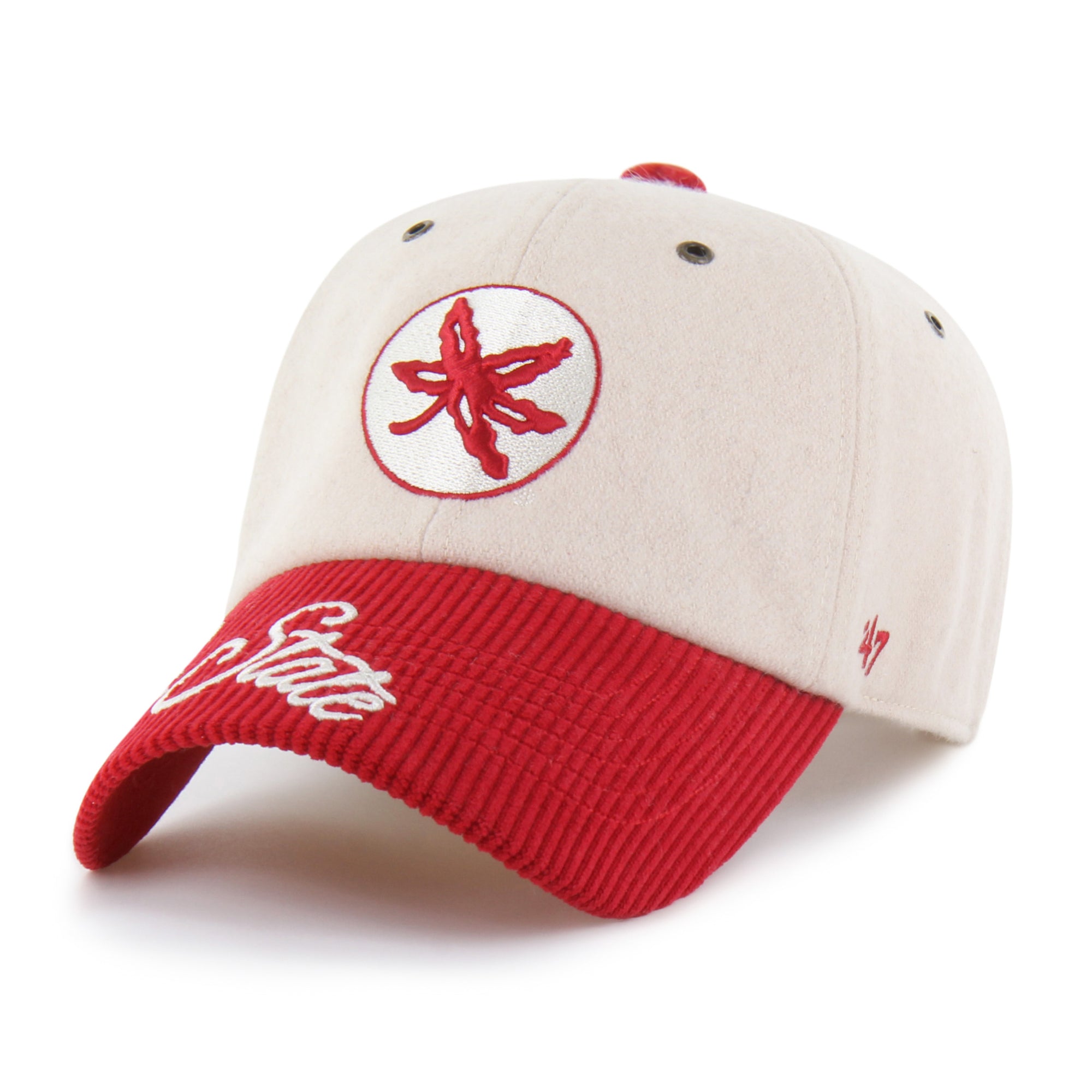 OHIO STATE BUCKEYES ROPE SCRIPT TWO TONE '47 WOMEN'S CLEAN UP