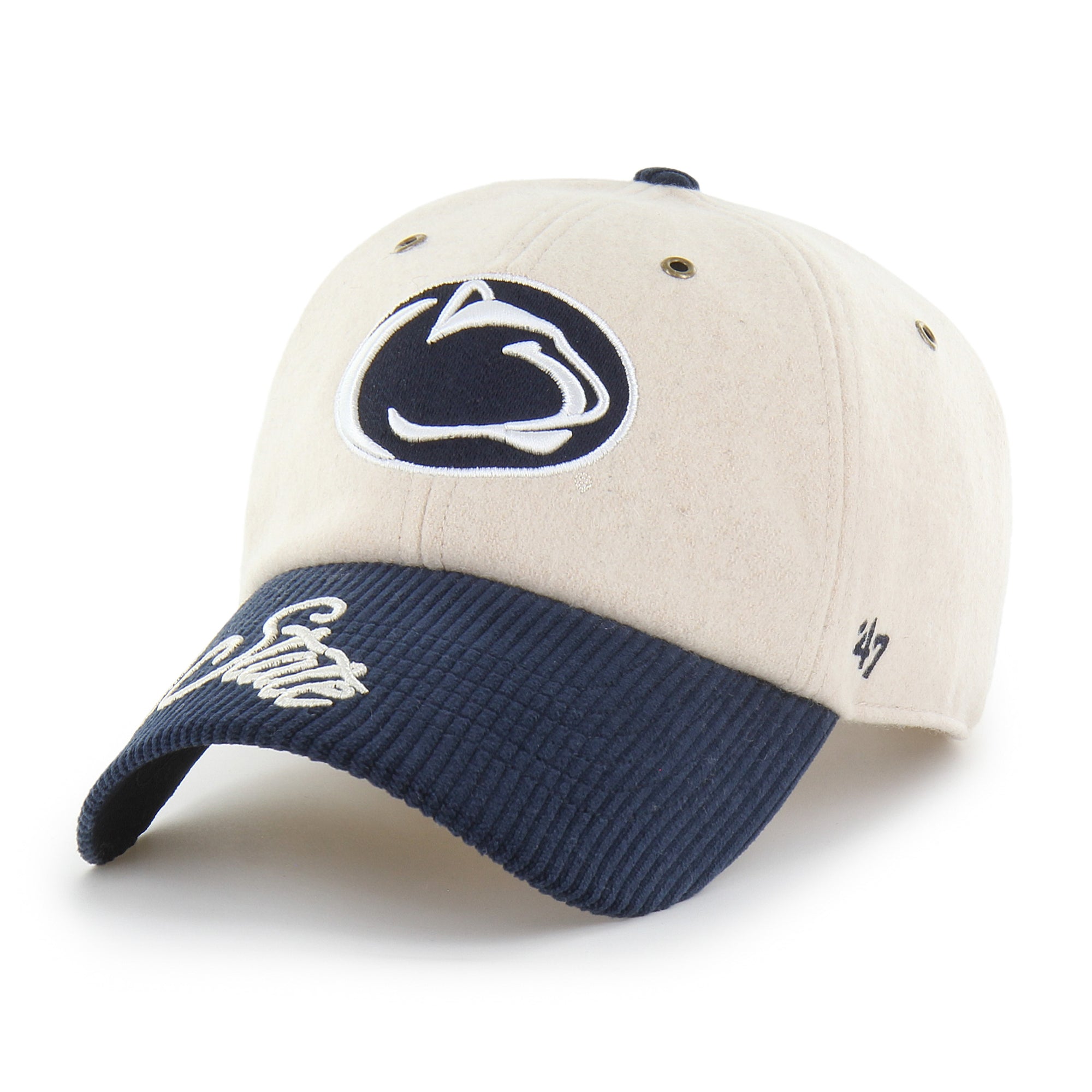 Penn State Nittany Lions Rope Script Two Tone '47 Clean Up Womens