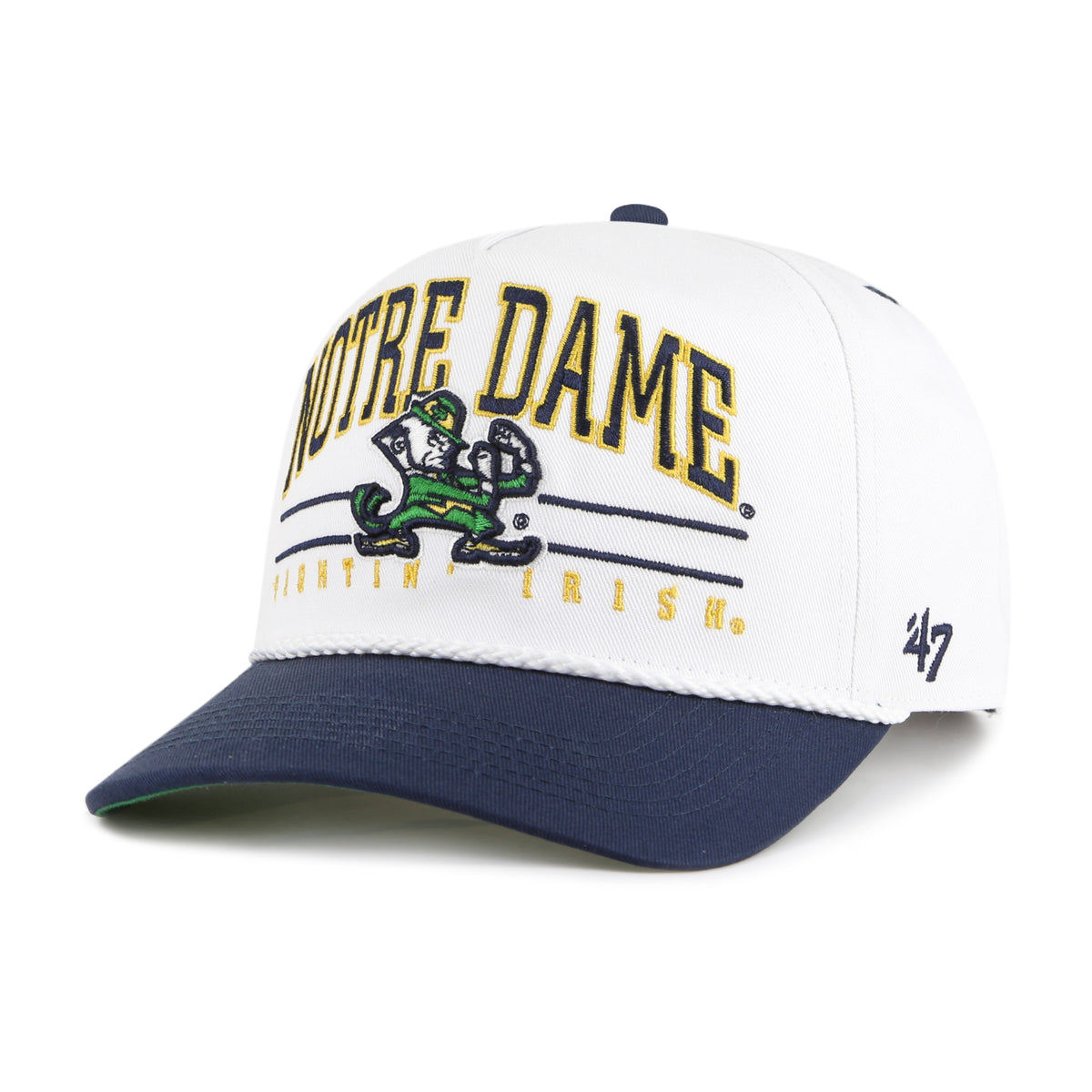 NOTRE DAME FIGHTIN IRISH ROSCOE ROPE '47 HITCH