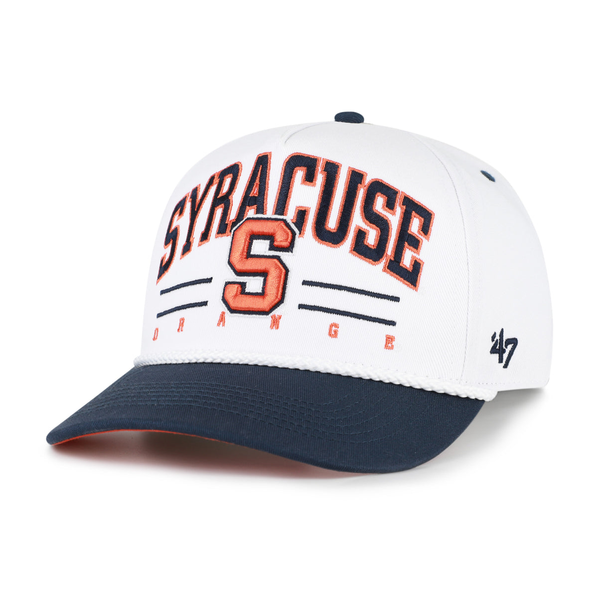 SYRACUSE ORANGE ROSCOE ROPE TWO TONE '47 HITCH