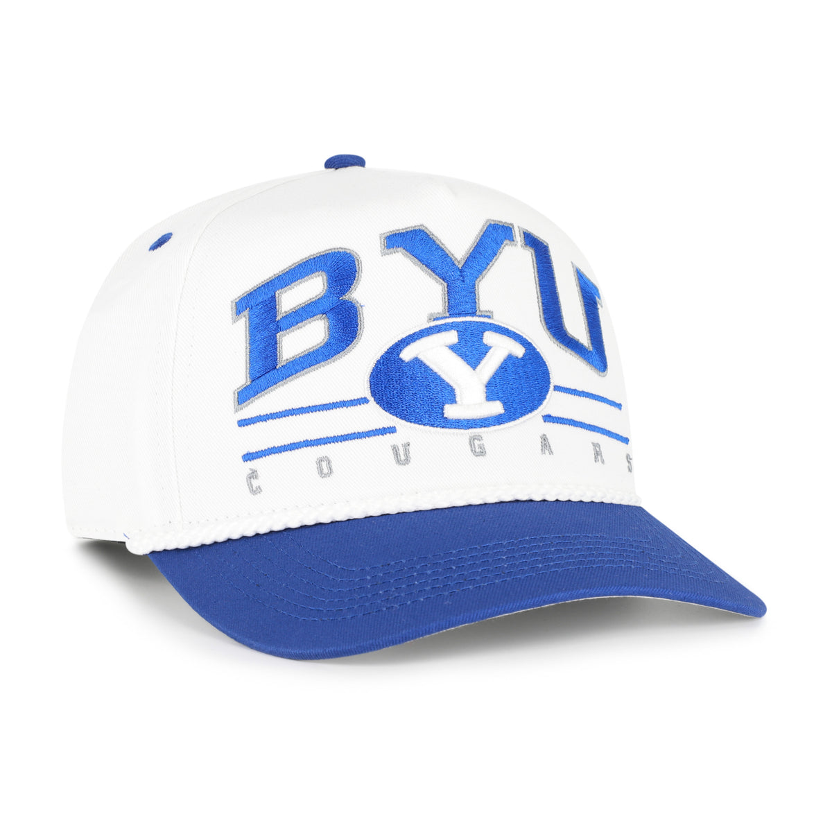 BRIGHAM YOUNG COUGARS ROSCOE ROPE TWO TONE '47 KID'S HITCH