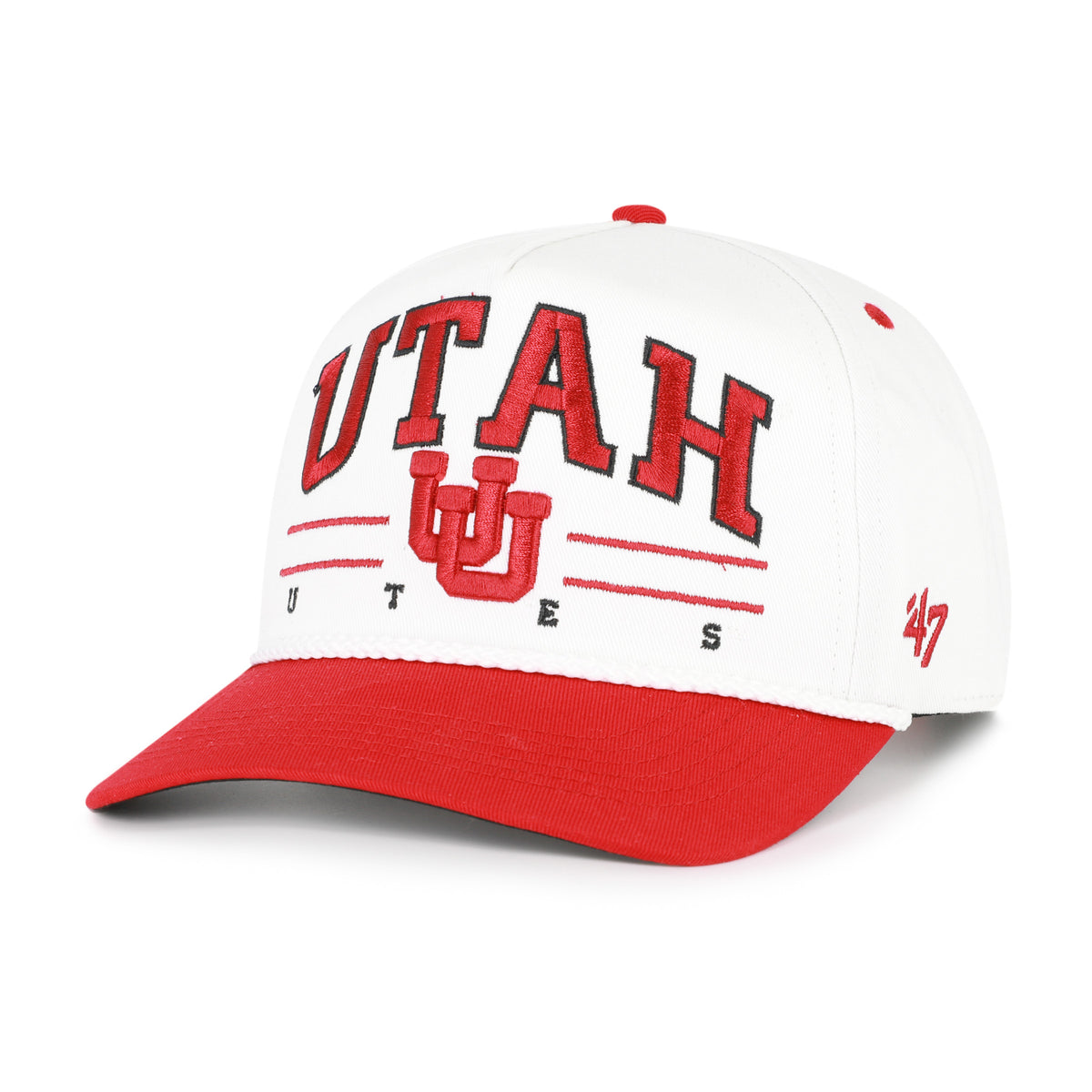 UTAH UTES ROSCOE ROPE TWO TONE '47 HITCH
