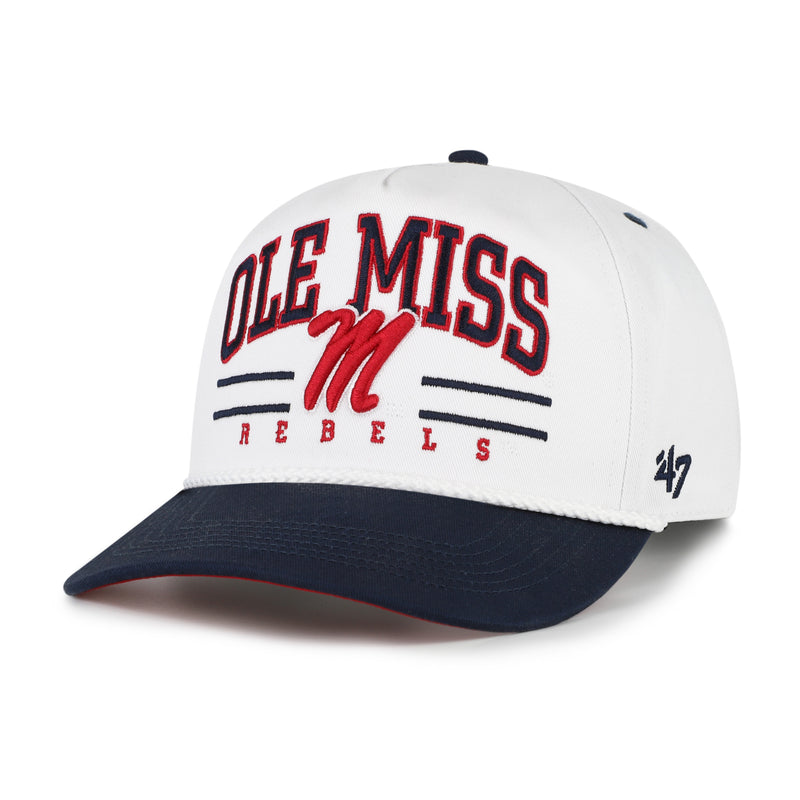 MISSISSIPPI REBELS ROSCOE ROPE TWO TONE '47 HITCH