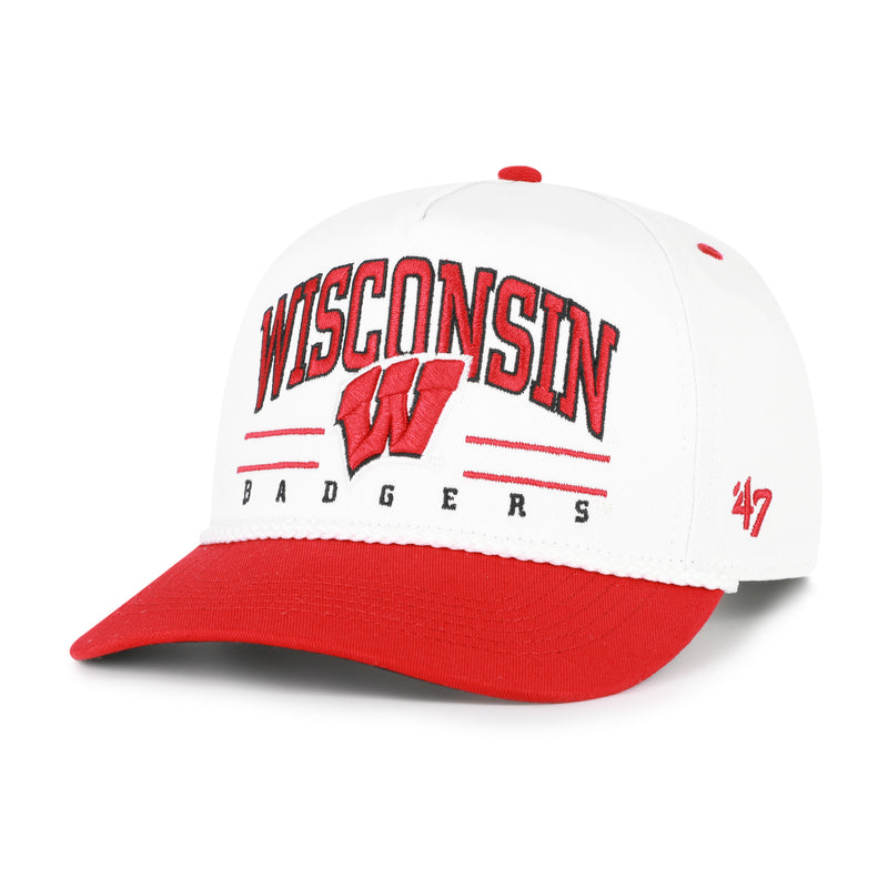 WISCONSIN BADGERS ROSCOE ROPE TWO TONE '47 HITCH