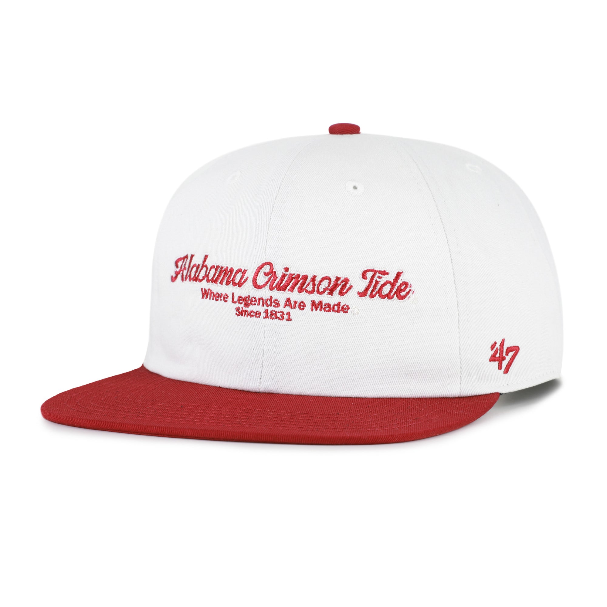 Alabama Crimson Tide Script Stack '47 Captain RL Relaxed