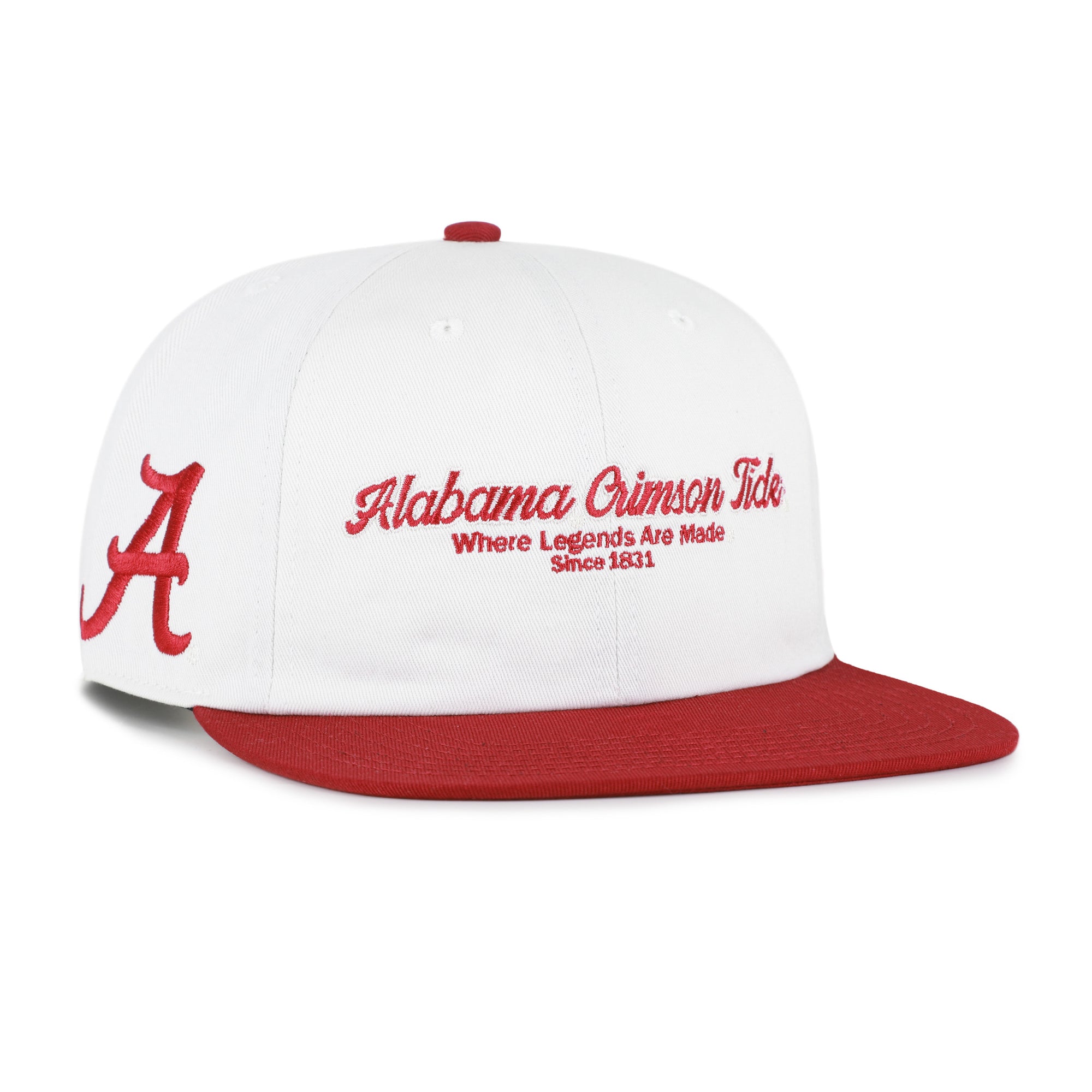 Alabama Crimson Tide Script Stack '47 Captain RL Relaxed