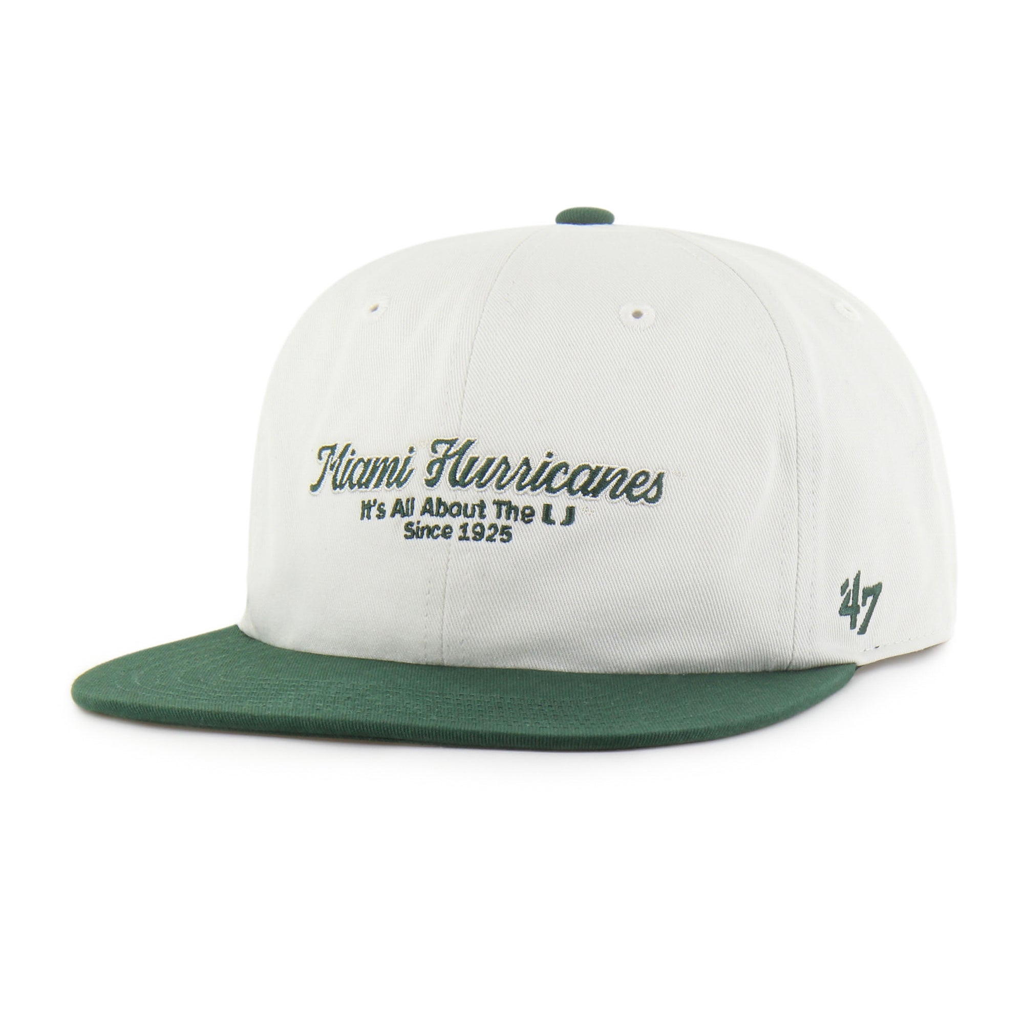 Miami Hurricanes Script Stack '47 Captain RL Relaxed