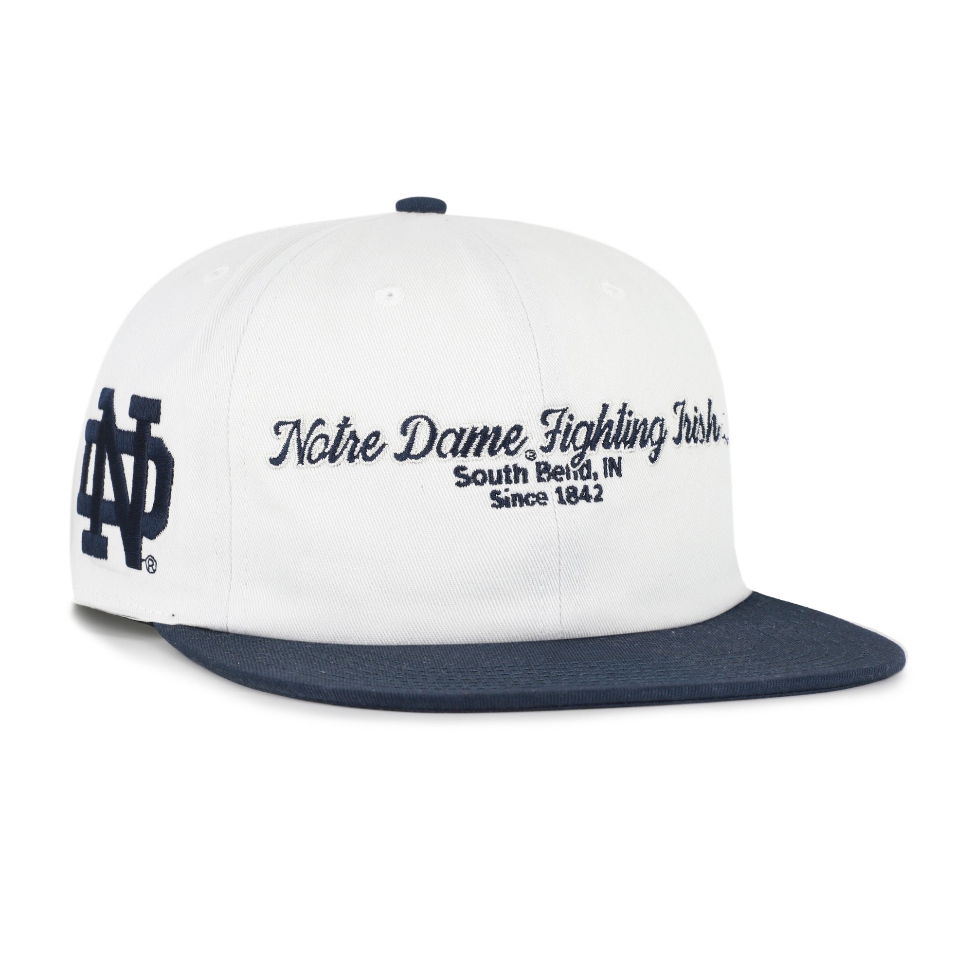 Notre Dame Fighting Irish Script Stack '47 Captain RL Relaxed