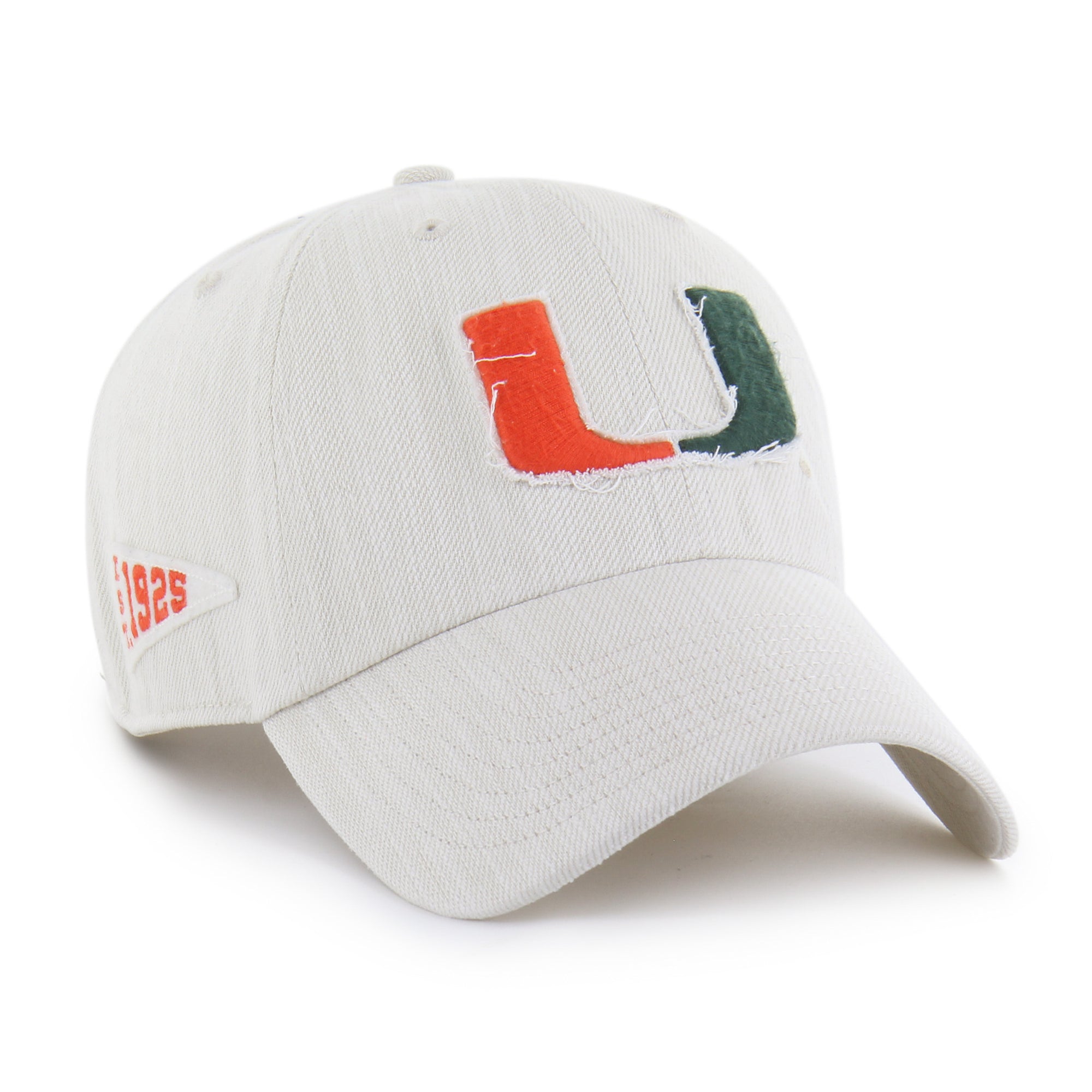 MIAMI HURRICANES SLUB TWILL '47 CLEAN UP