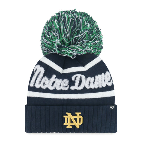 NOTRE DAME FIGHTING IRISH SPIRITED '47 CUFF KNIT WOMENS
