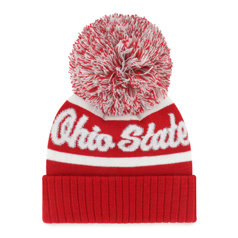 OHIO STATE BUCKEYES SPIRITED '47 CUFF KNIT WOMENS