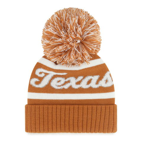 TEXAS LONGHORNS SPIRITED '47 CUFF KNIT WOMENS