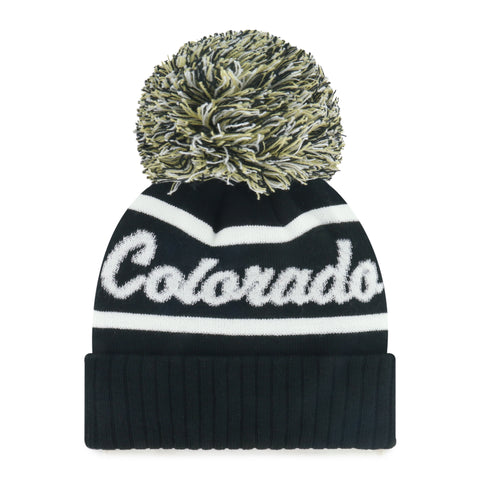 COLORADO BUFFALOES SPIRITED '47 CUFF KNIT WOMENS