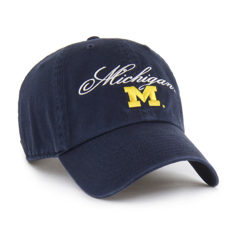 MICHIGAN WOLVERINES SCRIPT '47 CLEAN UP