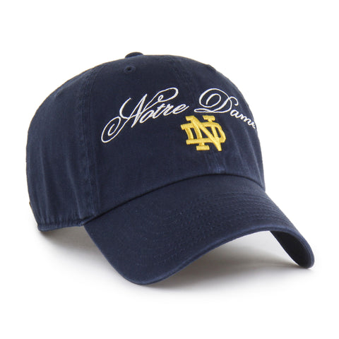 NOTRE DAME FIGHTING IRISH SCRIPT '47 CLEAN UP