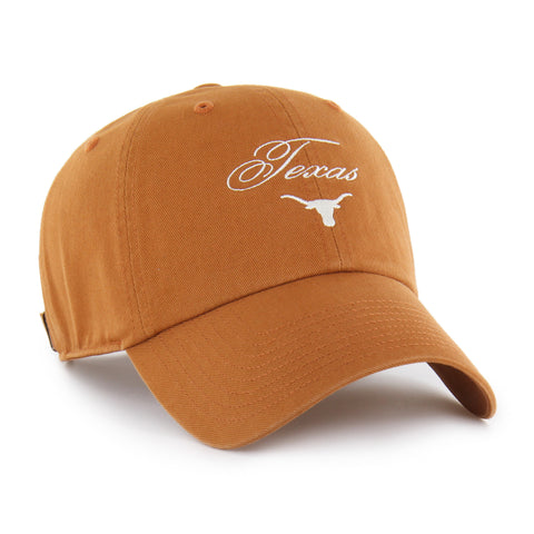 TEXAS LONGHORNS SCRIPT '47 CLEAN UP