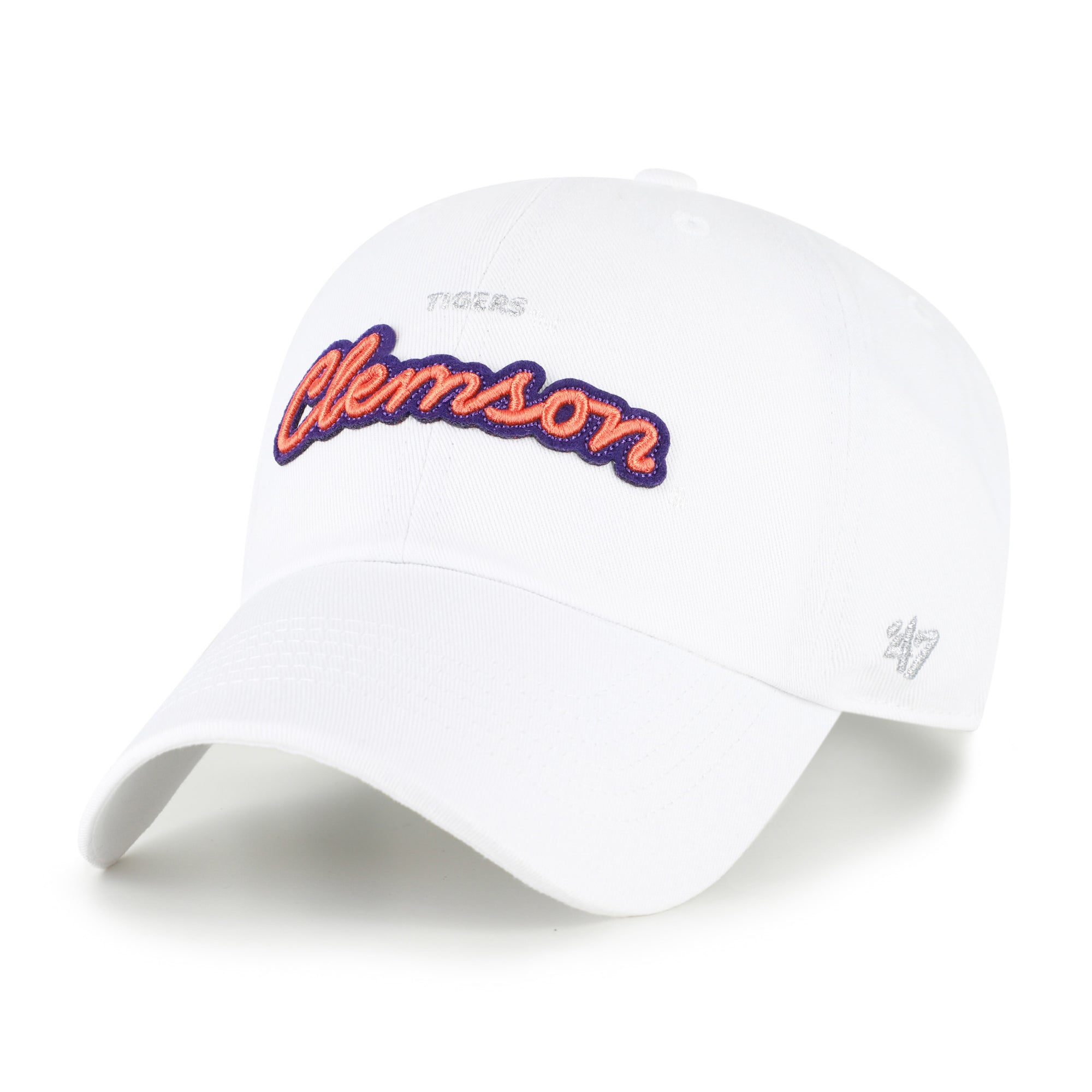 Clemson Tigers Trendy Script '47 Clean Up