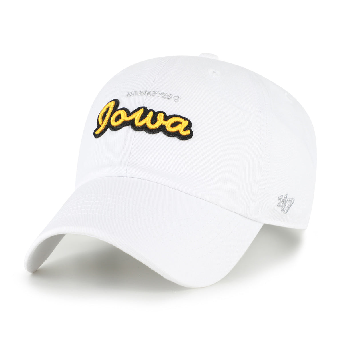 Iowa Hawkeyes Trendy Script '47 Clean Up