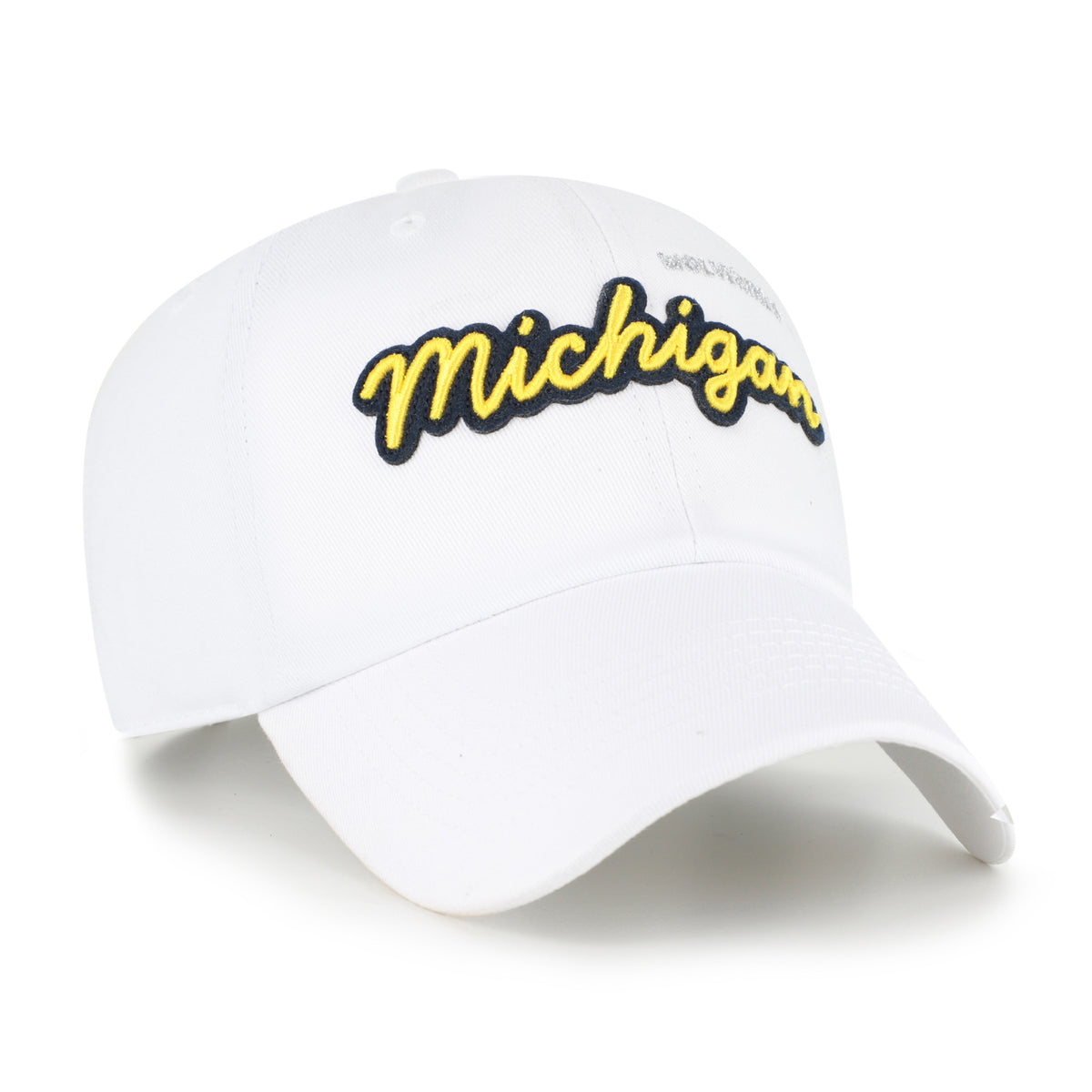 Michigan Wolverines Trendy Script '47 Clean Up