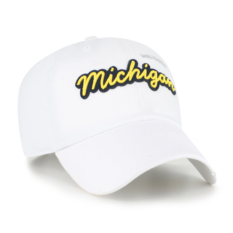 Michigan Wolverines Trendy Script '47 Clean Up