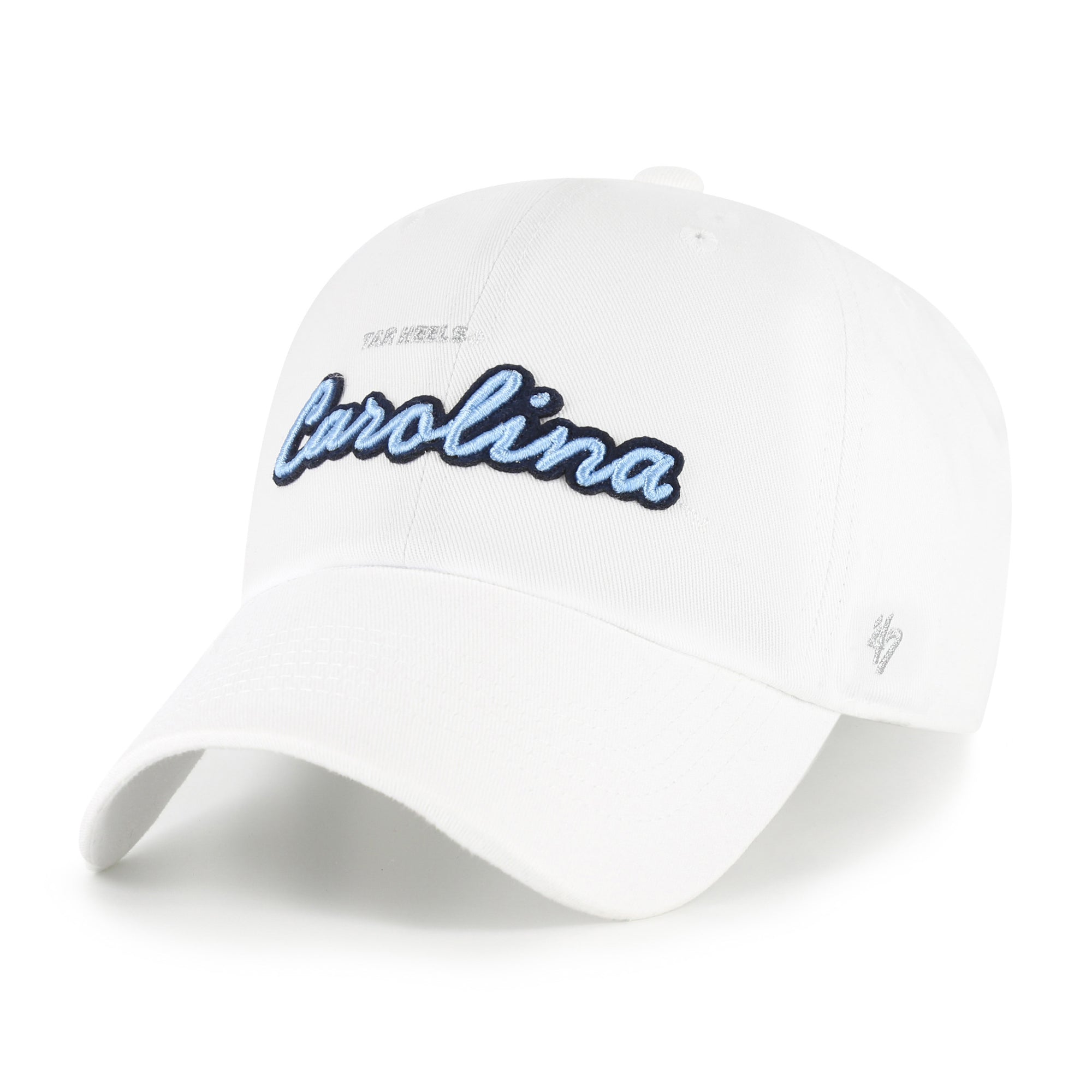 NORTH CAROLINA TAR HEELS UNC TRENDY SCRIPT '47 CLEAN UP
