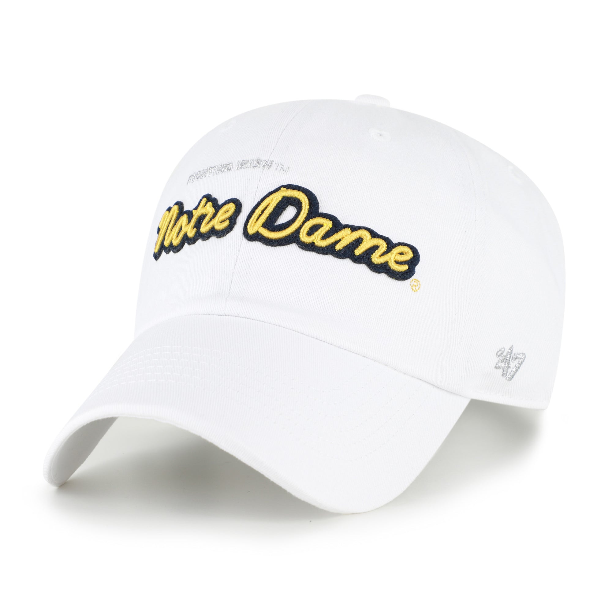 NOTRE DAME FIGHTING IRISH TRENDY SCRIPT '47 CLEAN UP