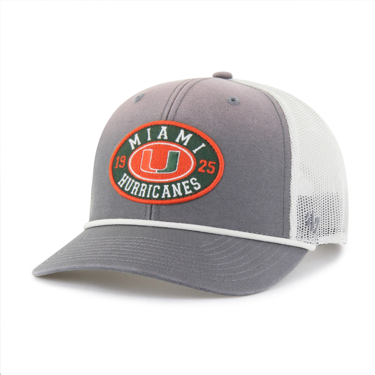 MIAMI HURRICANES TIDE SWEEP ROPE '47 TRUCKER