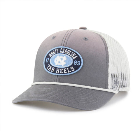 NORTH CAROLINA TAR HEELS UNC TIDE SWEEP ROPE '47 TRUCKER