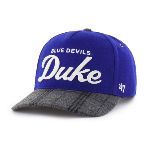 DUKE BLUE DEVILS WINDOWPANE PLAID '47 HITCH RF RELAXED FIT