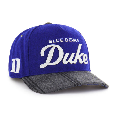 DUKE BLUE DEVILS WINDOWPANE PLAID '47 HITCH RF RELAXED FIT