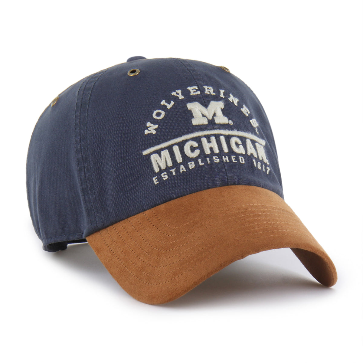 MICHIGAN WOLVERINES WINDHAM SUEDE '47 CLEAN UP