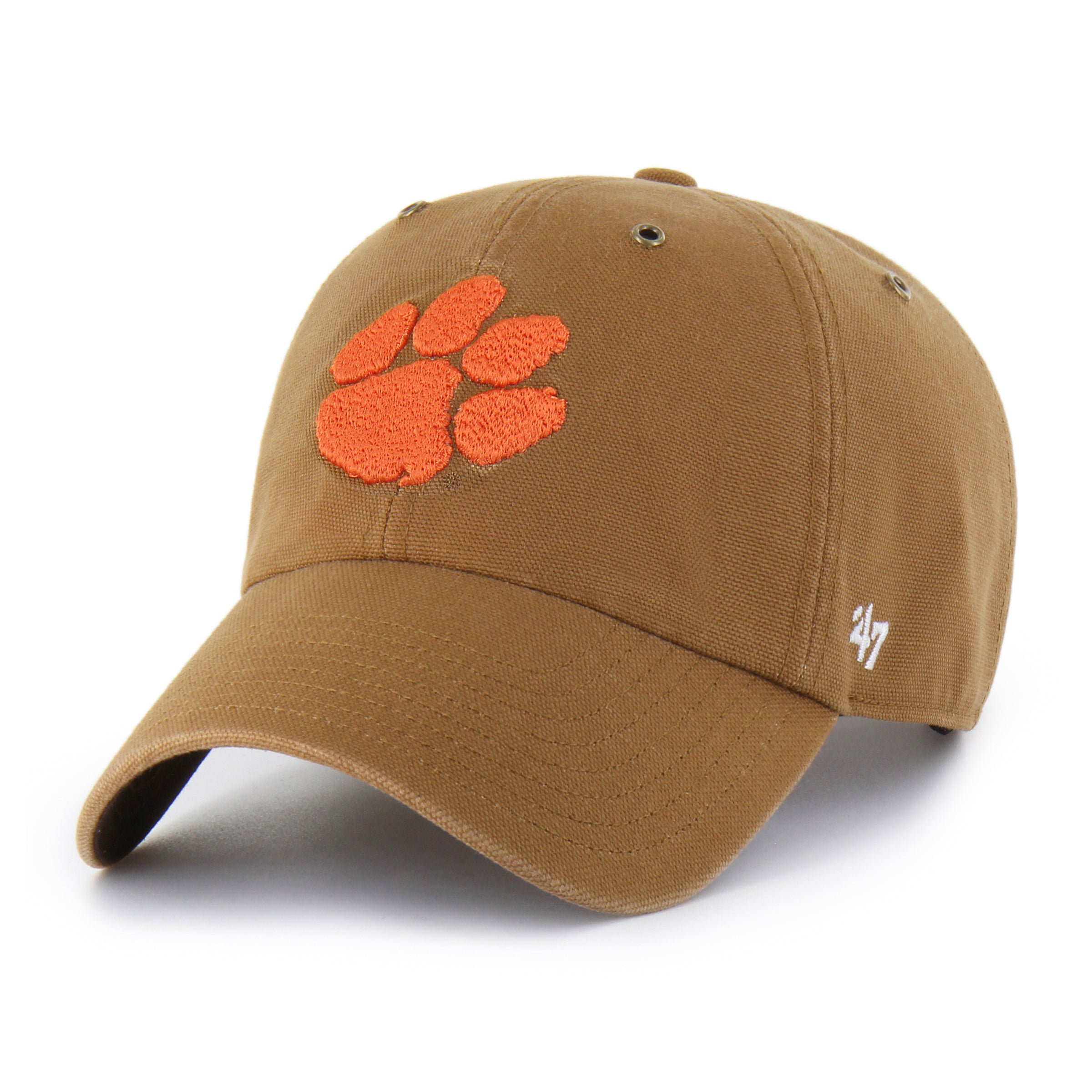 CLEMSON TIGERS CARHARTT '47 CLEAN UP - Brown