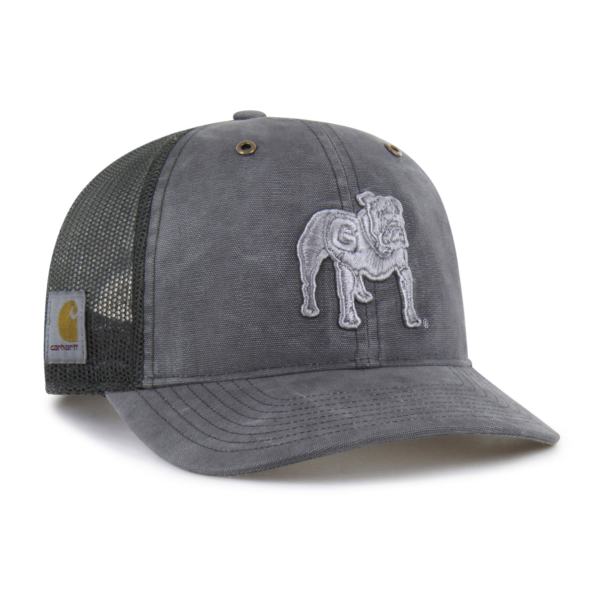 GEORGIA BULLDOGS CARHARTT DYED '47 TRUCKER RF RELAXED FIT