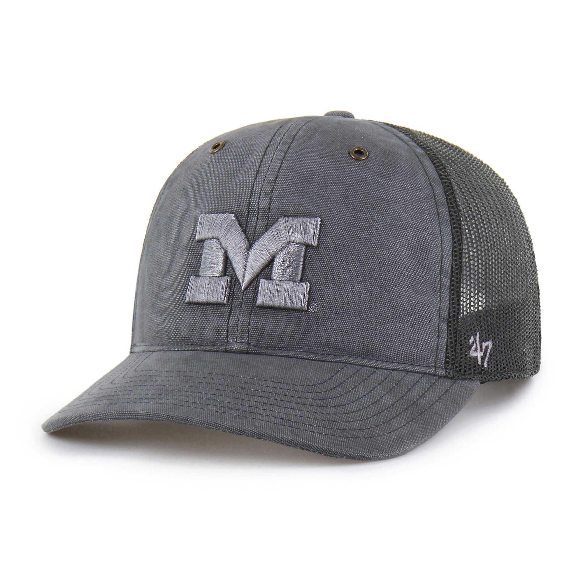 MICHIGAN WOLVERINES CARHARTT DYED '47 TRUCKER RF RELAXED FIT