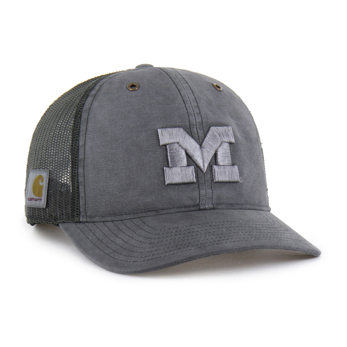 MICHIGAN WOLVERINES CARHARTT DYED '47 TRUCKER RF RELAXED FIT