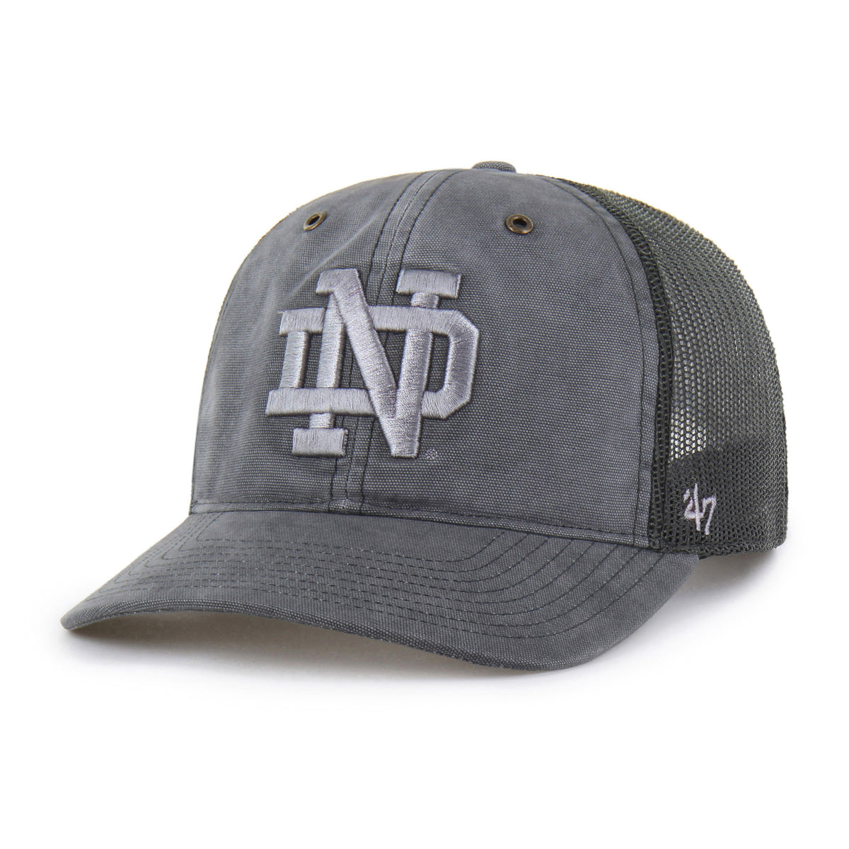 NOTRE DAME FIGHTING IRISH CARHARTT DYED '47 TRUCKER RF RELAXED FIT
