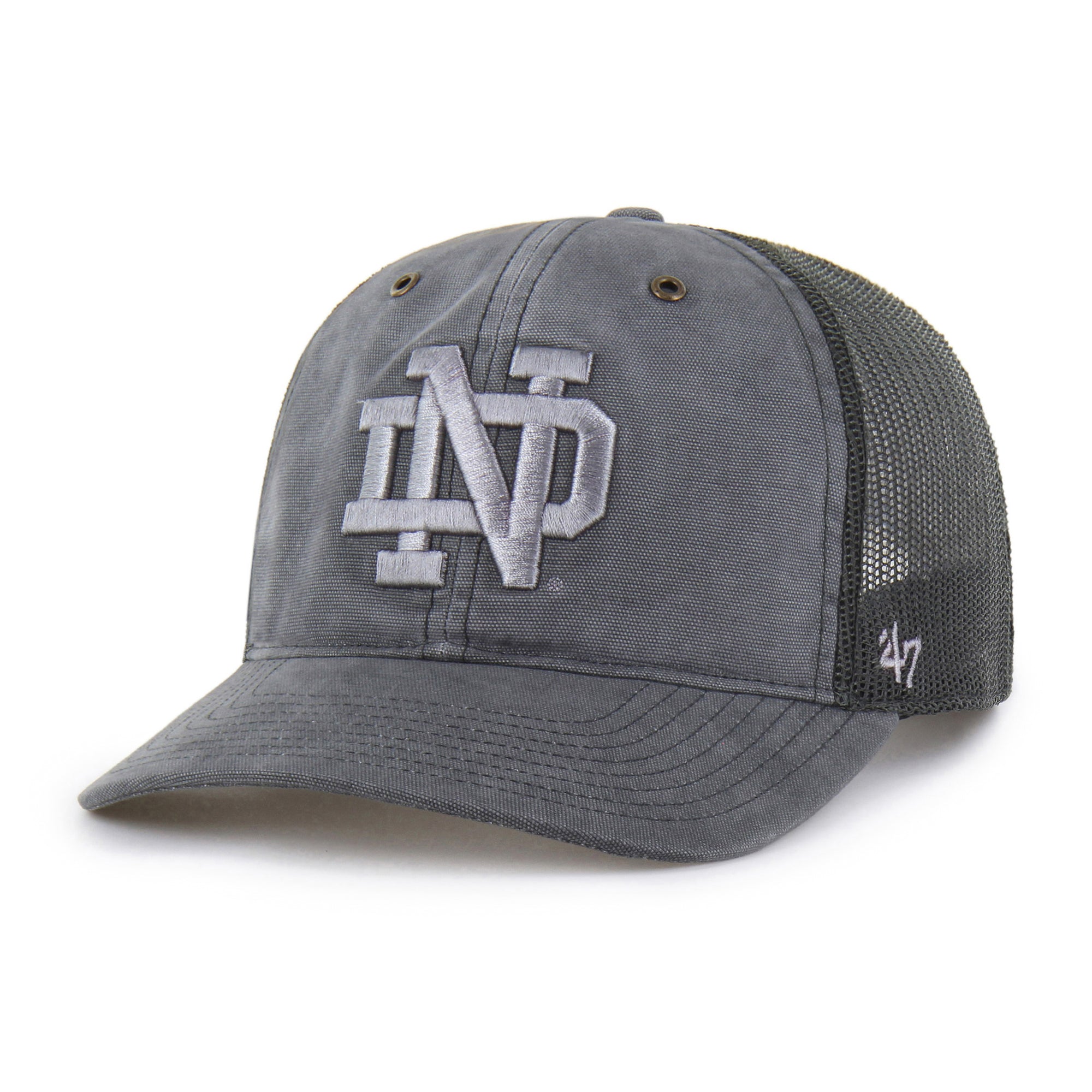 NOTRE DAME FIGHTING IRISH CARHARTT DYED '47 TRUCKER RF RELAXED FIT