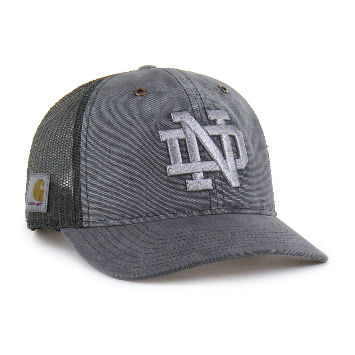 NOTRE DAME FIGHTING IRISH CARHARTT DYED '47 TRUCKER RF RELAXED FIT