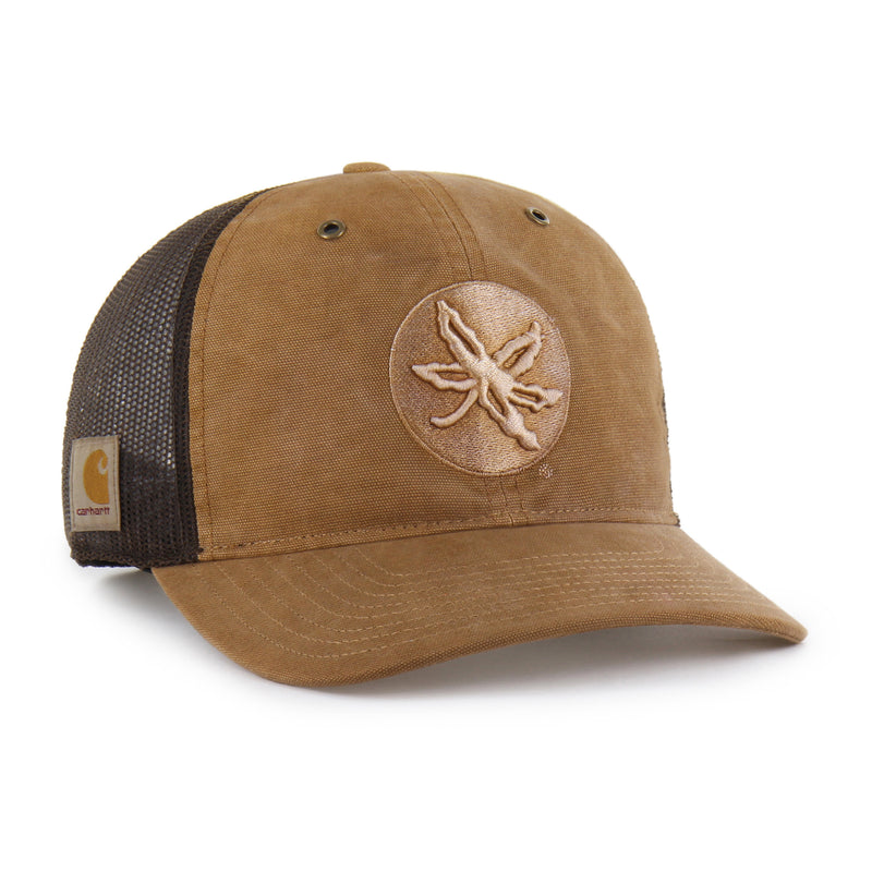 OHIO STATE BUCKEYES CARHARTT DYED '47 TRUCKER RF RELAXED FIT
