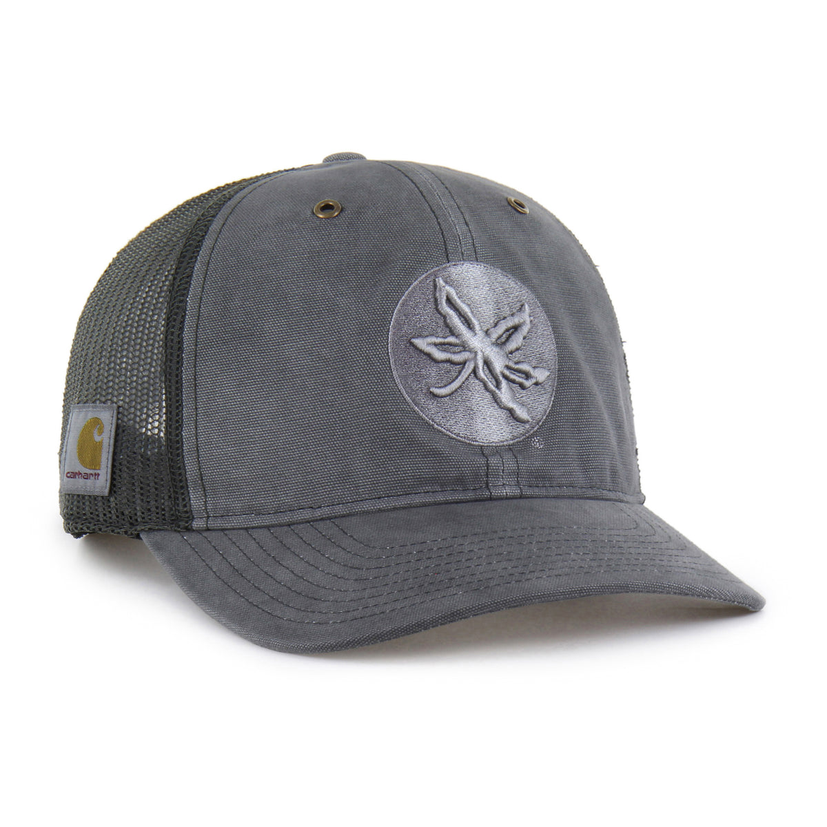 OHIO STATE BUCKEYES CARHARTT DYED '47 TRUCKER RF RELAXED FIT